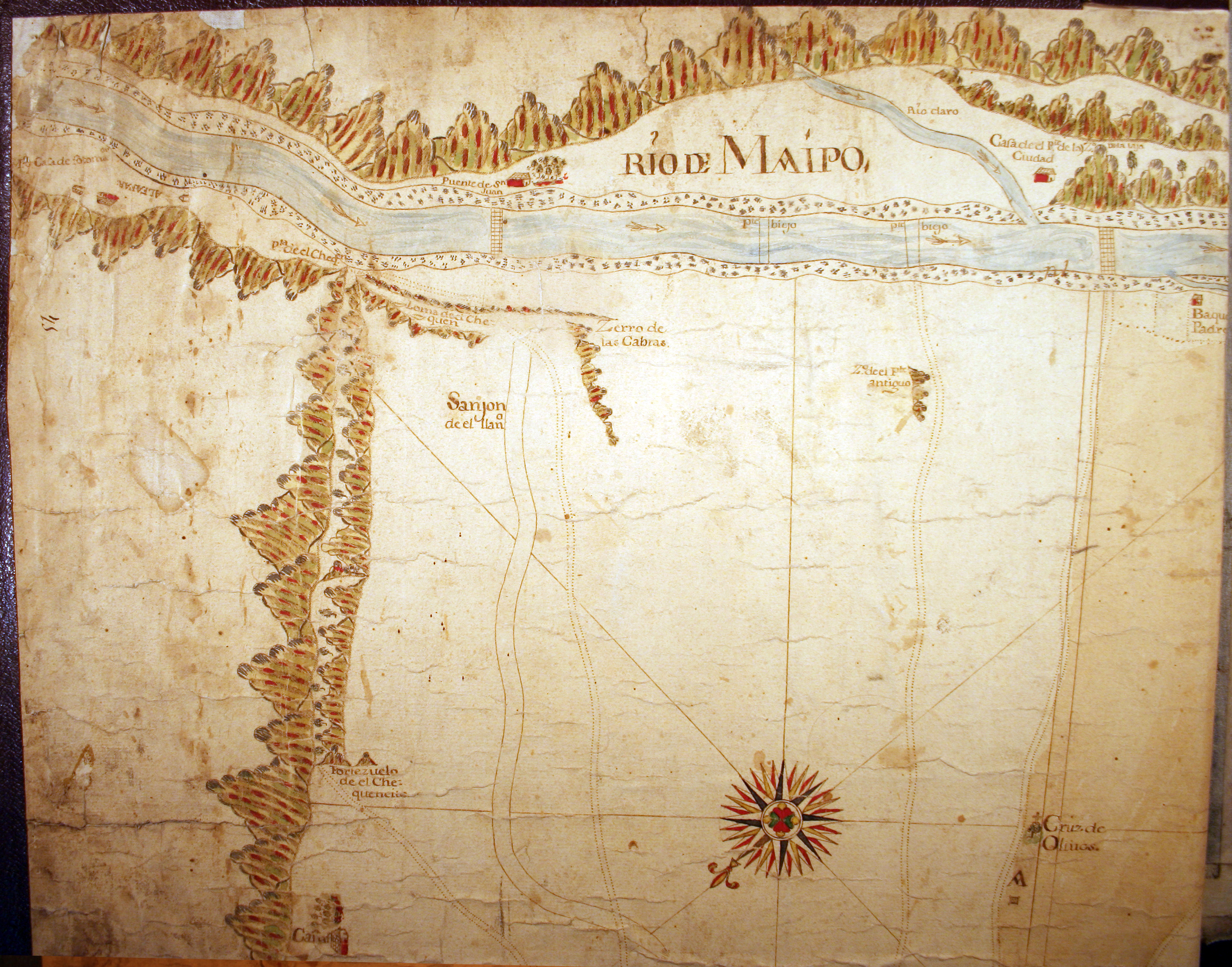 Llano de Maipo 1762, Archivo Histórico Nacional  N°1