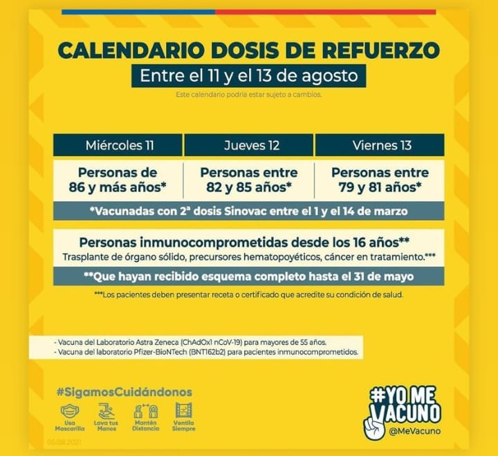 dosis refuerzo13agosto