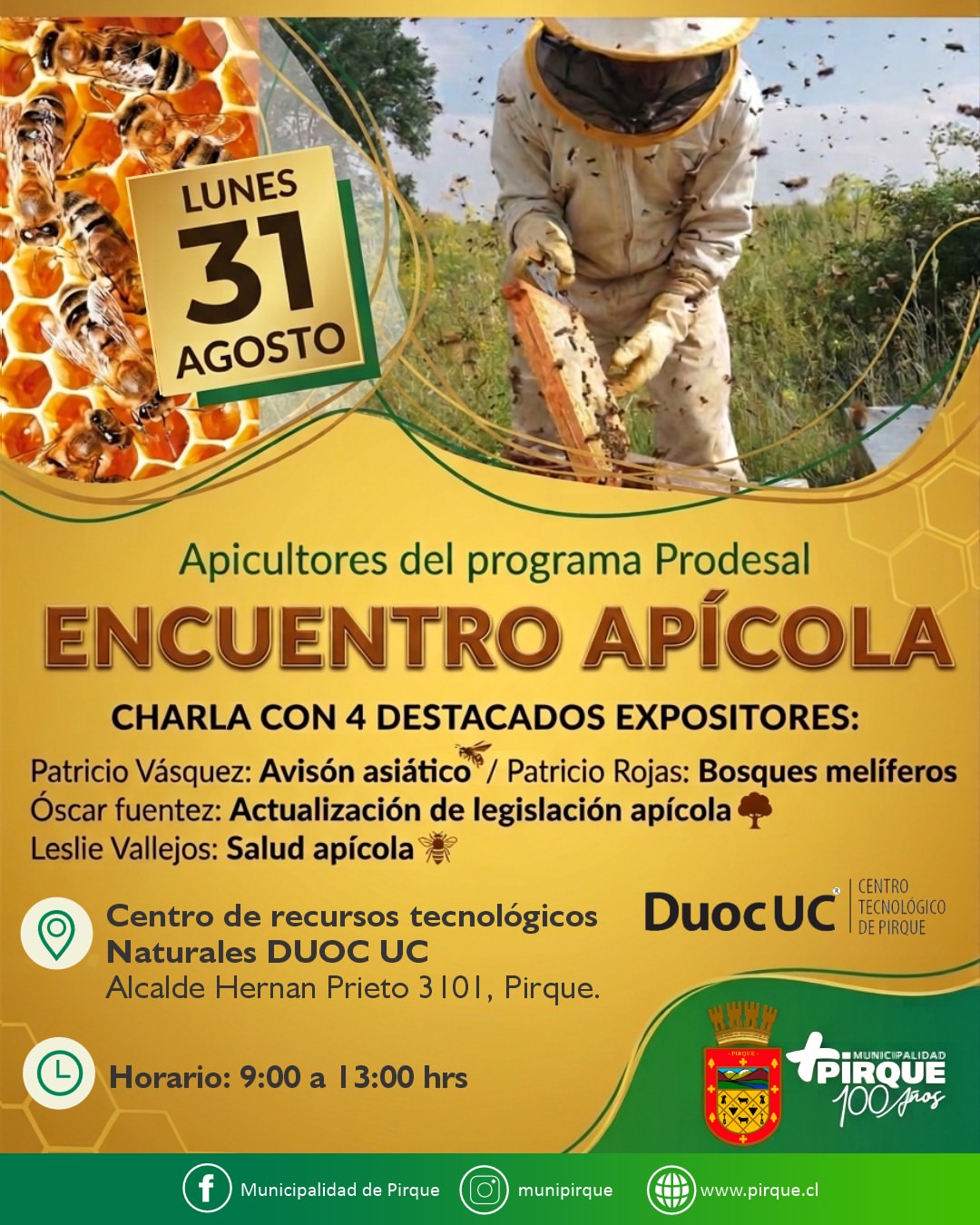 apicultores y apicultoras de Pirque 18 08 26