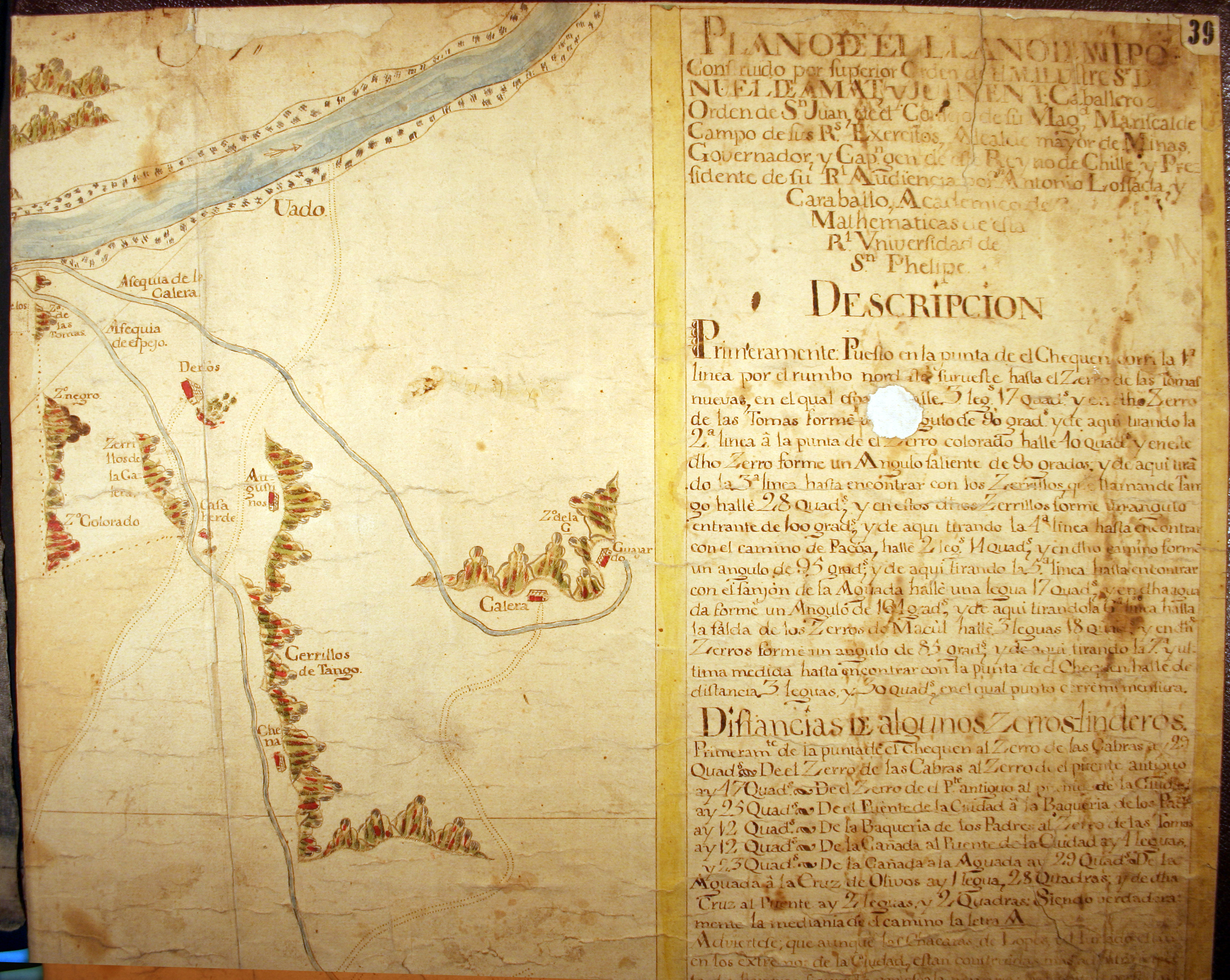 Llano de Maipo 1762, Archivo Histórico Nacional  N°2