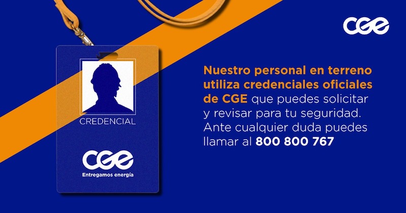 Credencial CGE